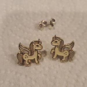 Betsey Johnson Unicorn Earrings